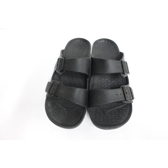 GRAVITY DEFYER G-DEFY UpBov 2.1 Slide Black 13 Double Buckle Rubber EVA Sandals main image 8